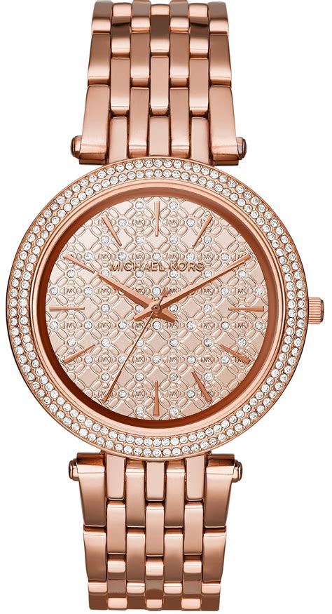 michael kors horloge rood|michael kors rose gold.